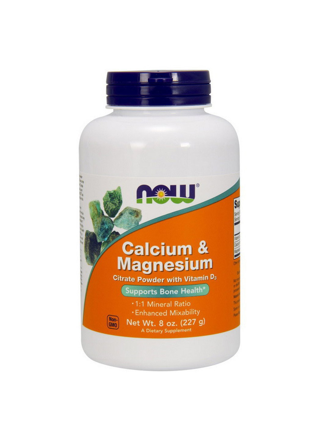 Кальций магний Calcium & Magnesium (227 г) нау фудс Now Foods (255408258)