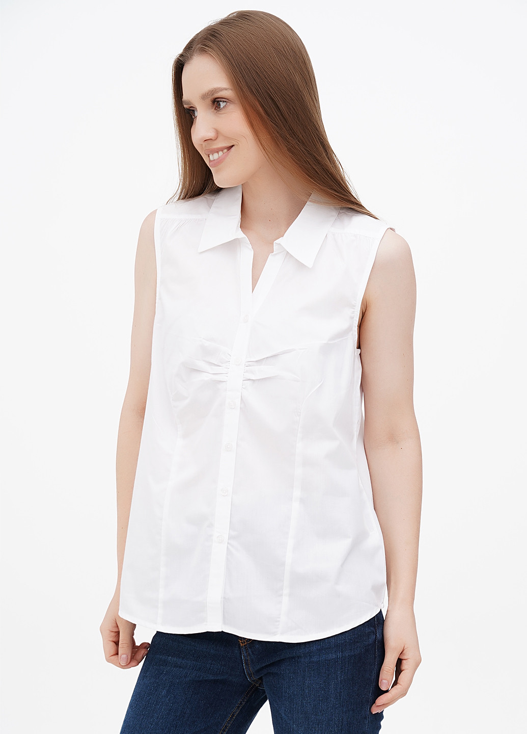 Белая блуза Collection L