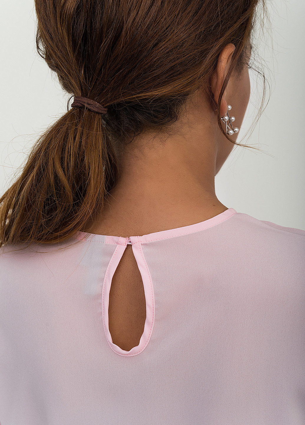 Светло-розовая летняя блуза befree