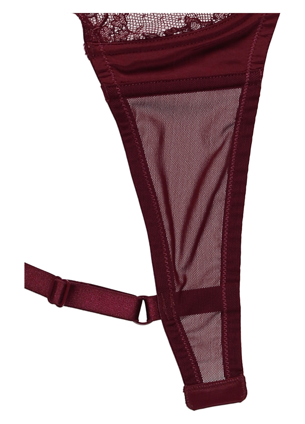 Бордовий балконет бюстгальтер Hunkemoller з кісточками поліамід, мереживо