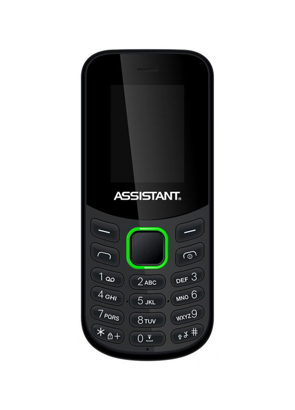 Мобільний телефон ASSISTANT as-101 black (131857037)