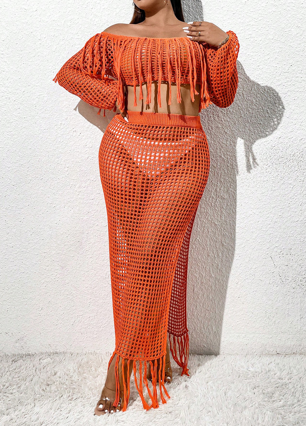 Костюм (топ, спідниця) SHEIN (339507262)