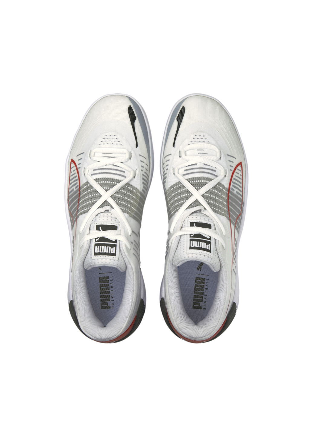 Білі всесезонні кросівки fusion nitro basketball shoes Puma