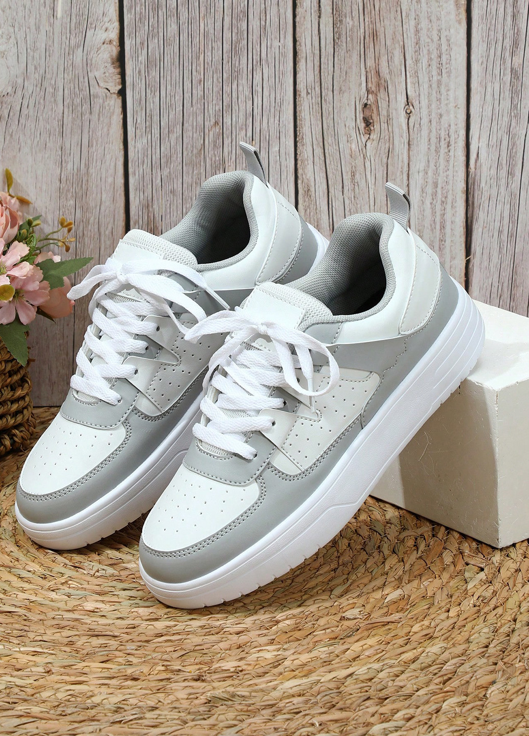 Кроссовки SHEIN комбинированные демисезоны (332111430)