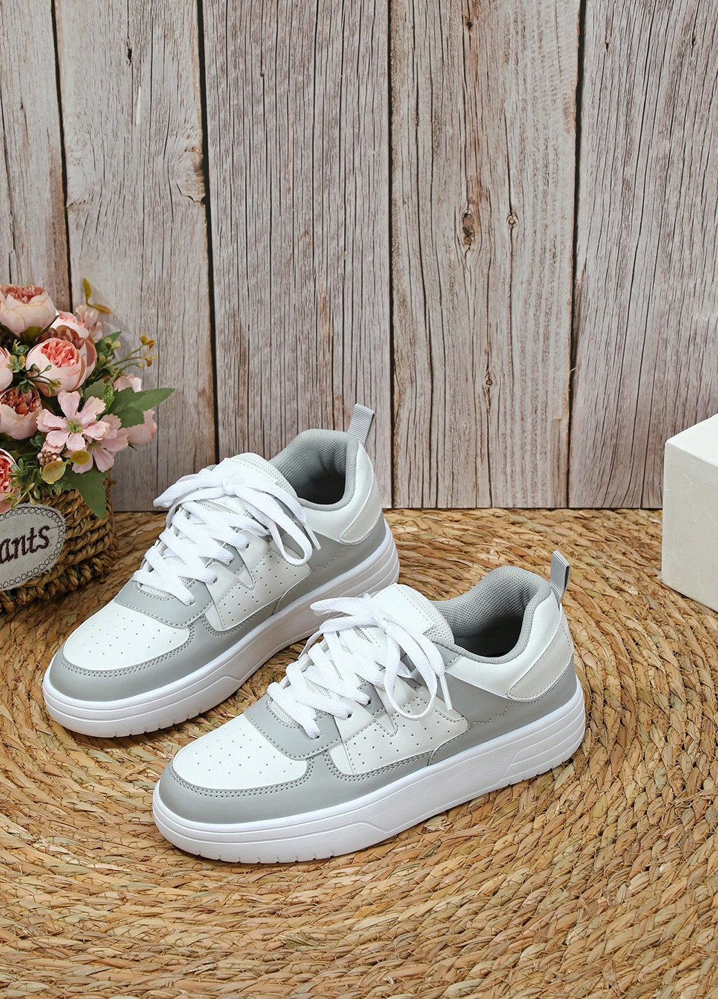 Кроссовки SHEIN комбинированные демисезоны (332111430)