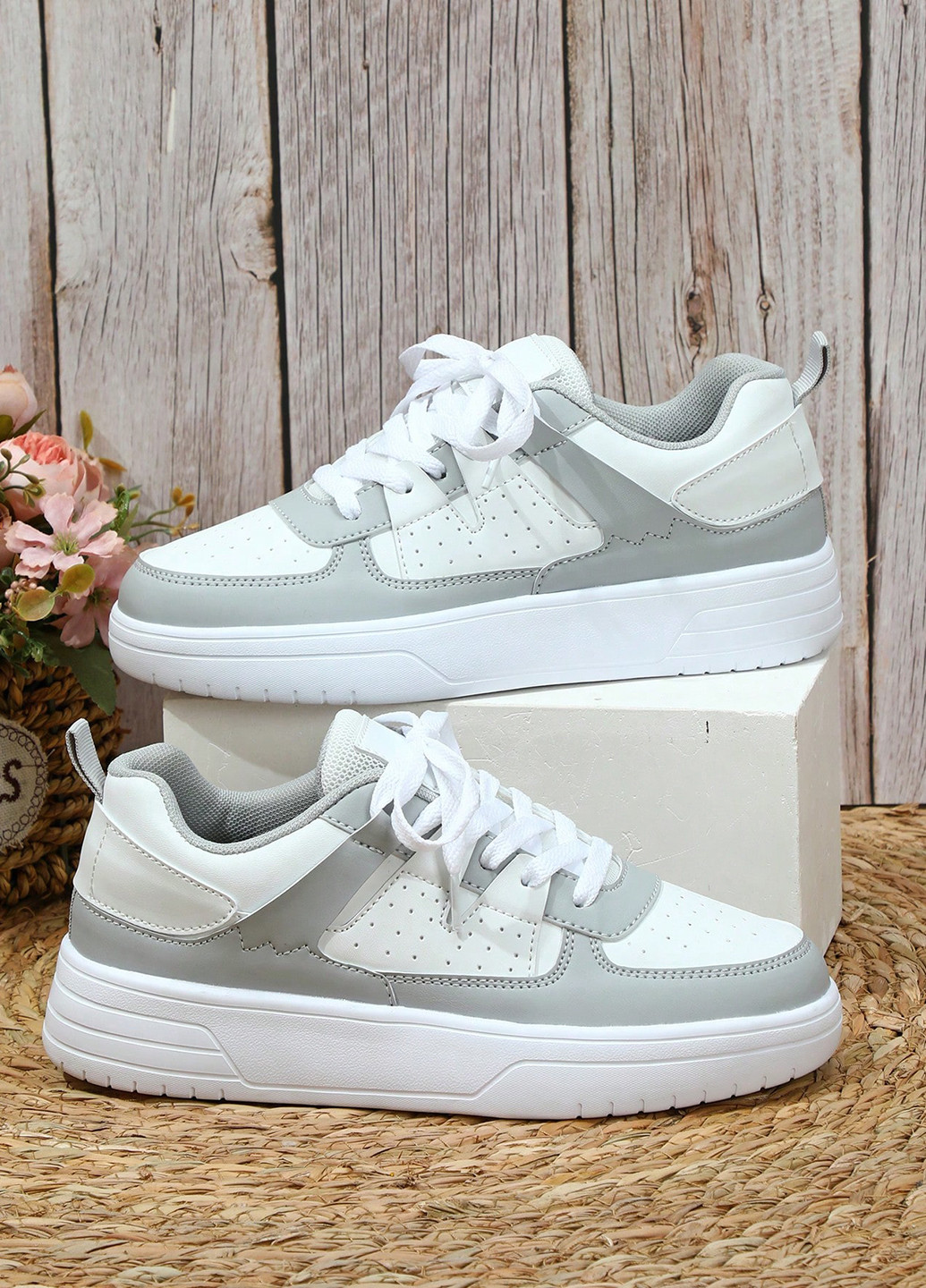 Кроссовки SHEIN комбинированные демисезоны (332111430)