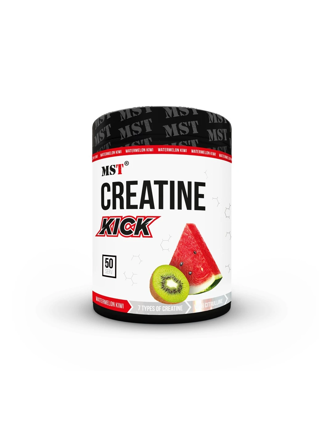 Комплексний креатин Creatine Kick 500 г watermelon kiwi MST (255279684)