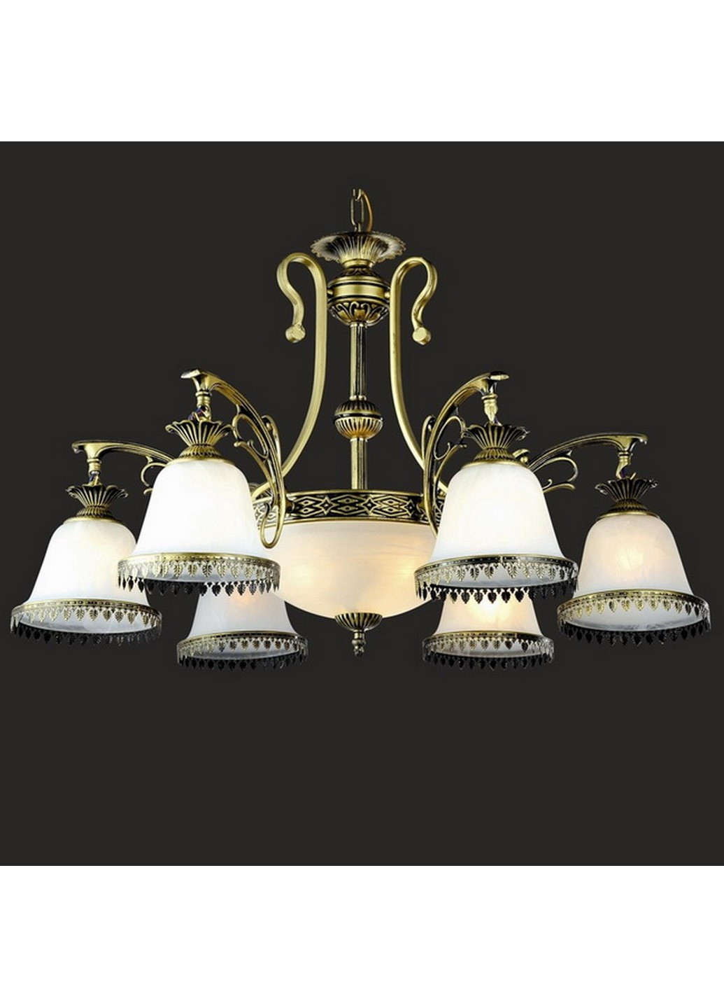 BKL-343S/9 E27 Люстра подвесная классическая Brille (188422023)