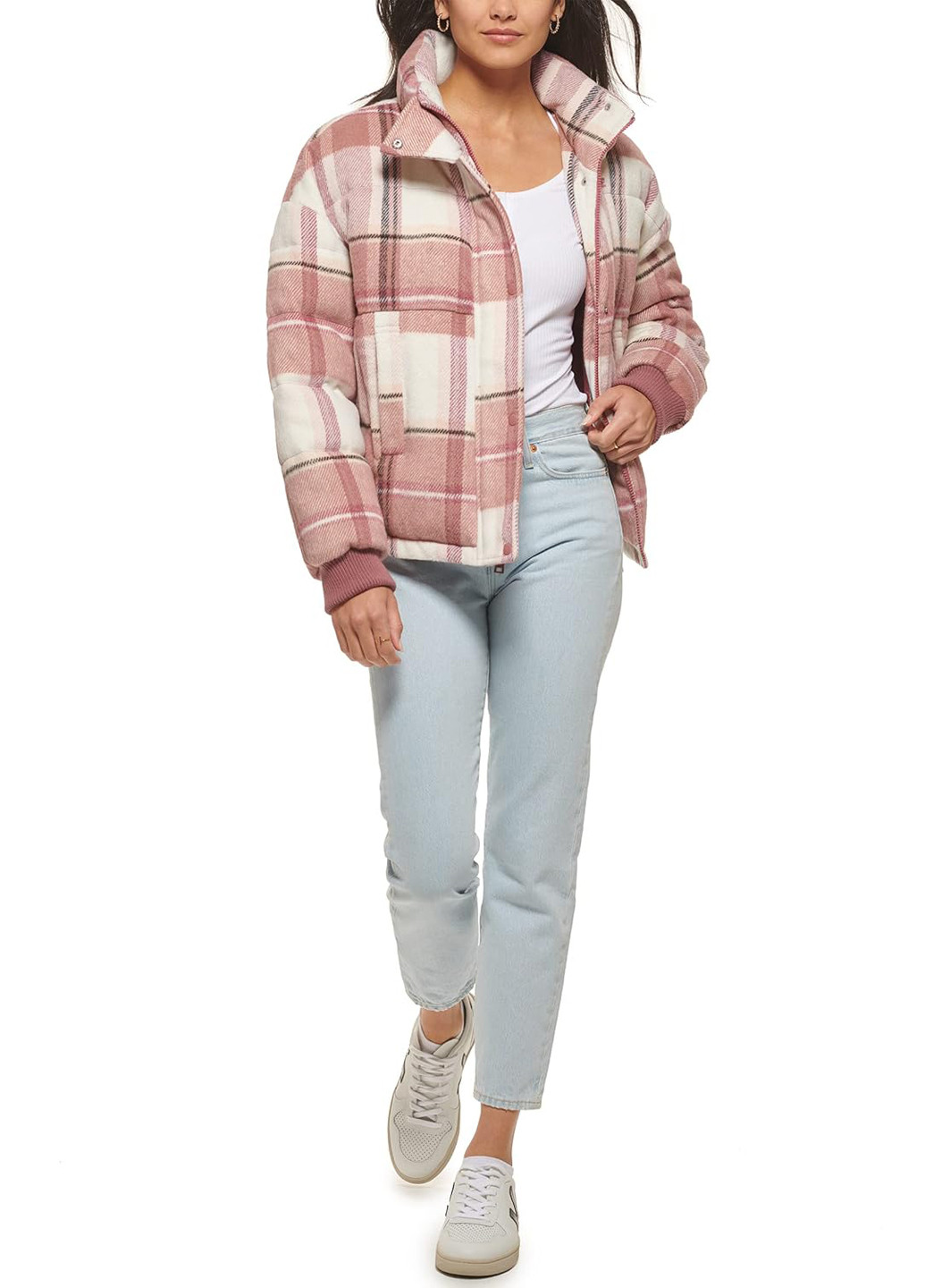 Рожева демісезонна куртка Levi's