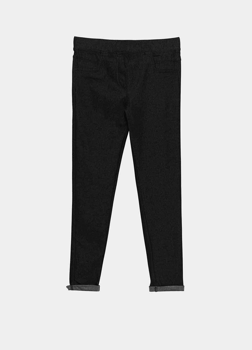 Черные демисезонные леггинсы Piazza Italia