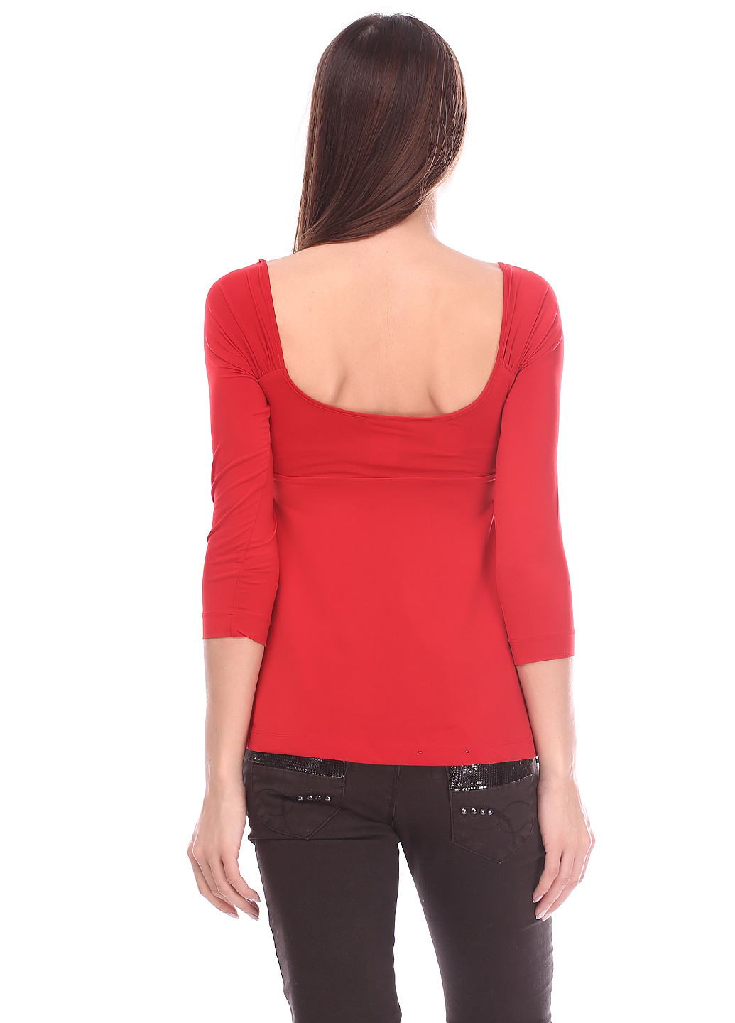 Красная демисезонная блуза Miss Sixty