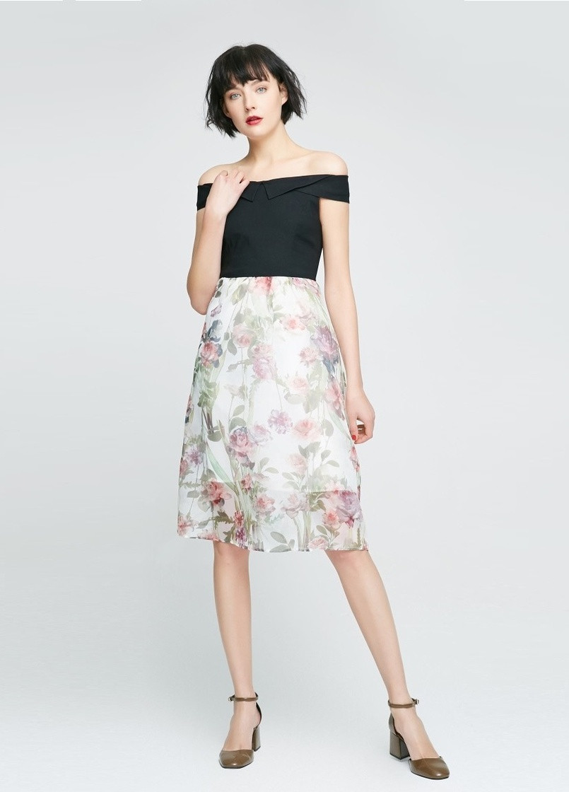 Комбінована сукня Only