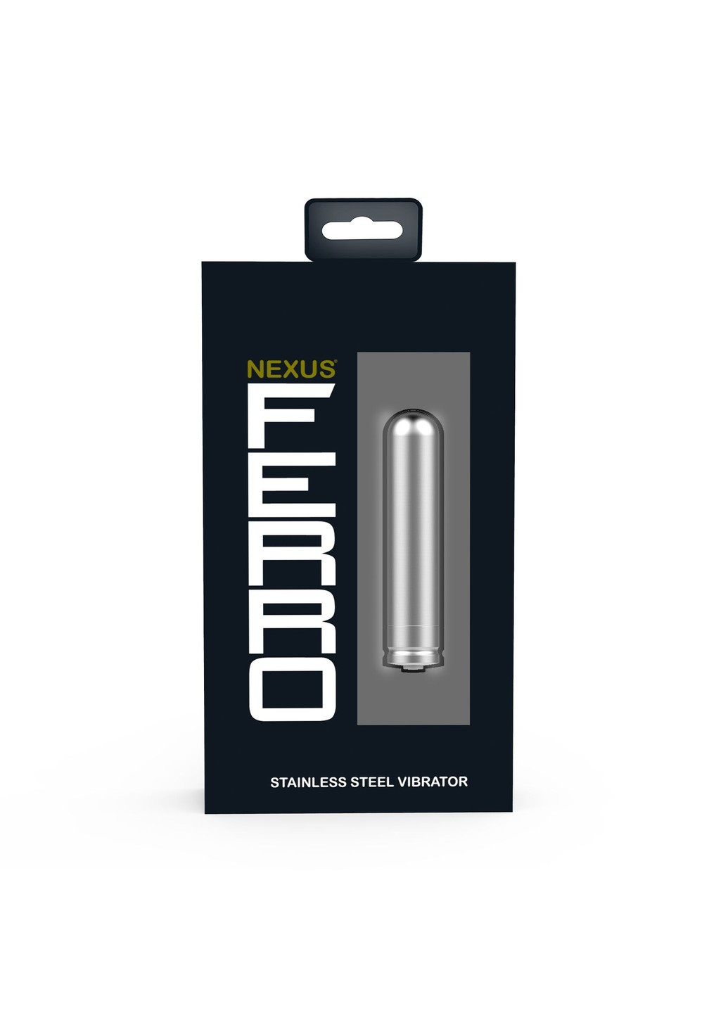 Металлическая матовая вибропуля 2в1 Ferro Nexus (254734242)