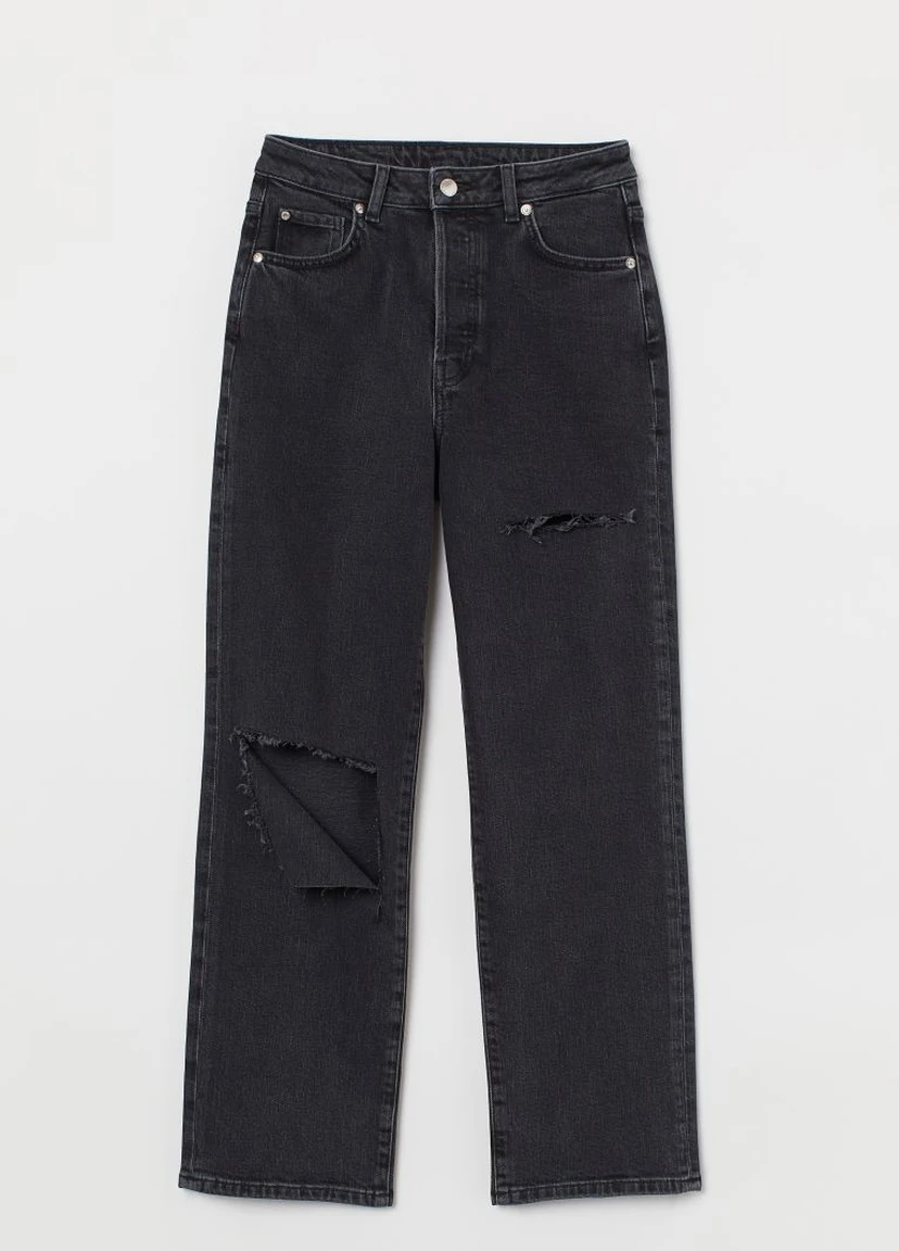 Джинсы Vintage Straight High H&M - (212881612)