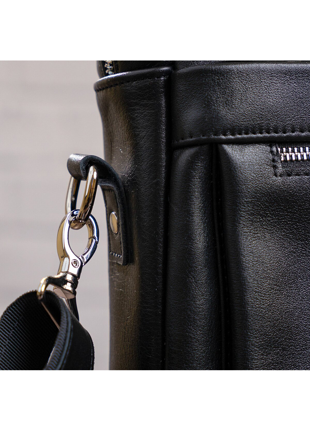 Мужская кожаная сумка 41х30х7-10 см Shvigel (252128975)