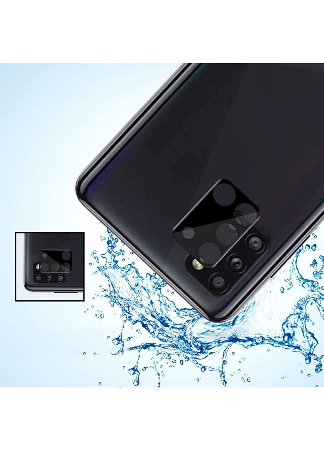 Стекло защитное камеры Samsung Galaxy A31 SM-A315 (706621) BeCover (252392274)