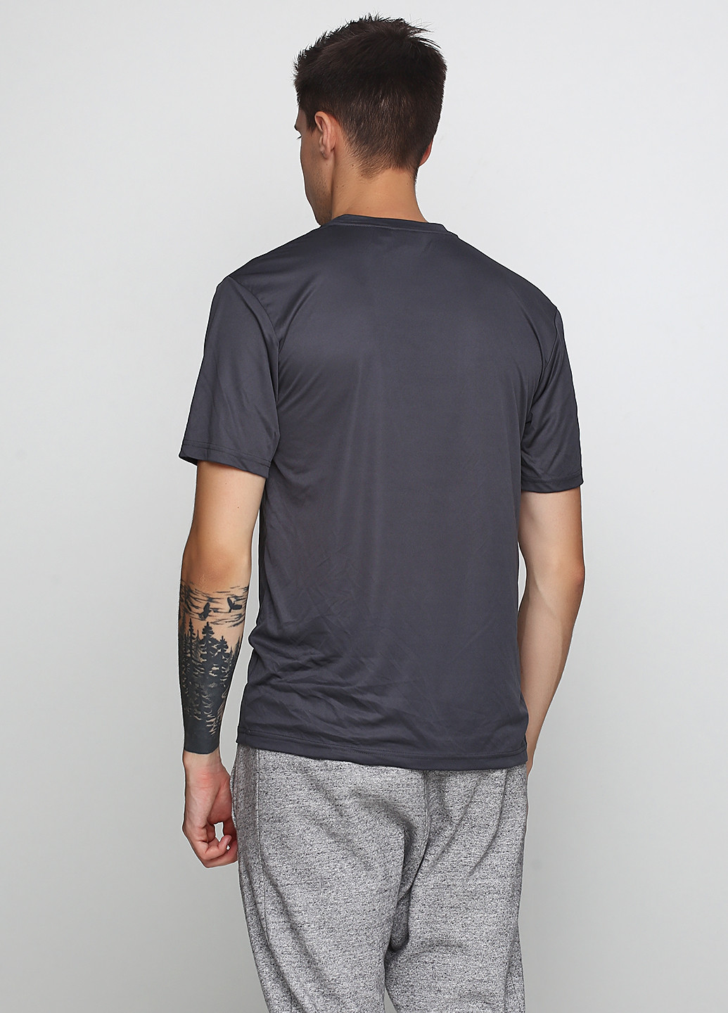 Темно-сіра футболка SPORT TEK