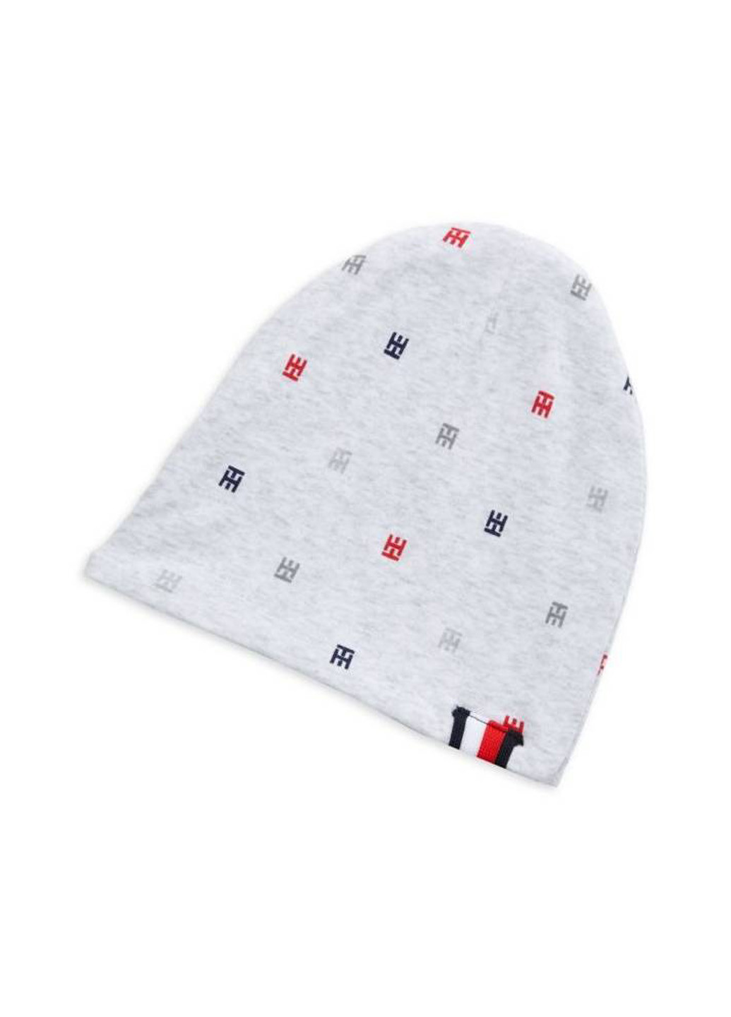 Серый демисезонный костюм (боди, брюки, шапка, носки) брючный Tommy Hilfiger