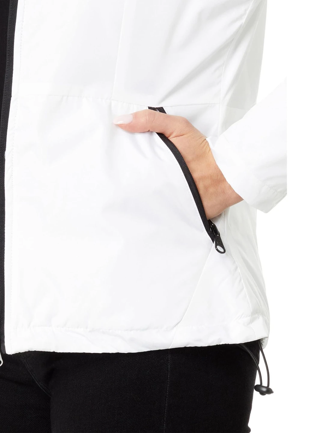 Белая демисезонная куртка U.S. Polo Assn.