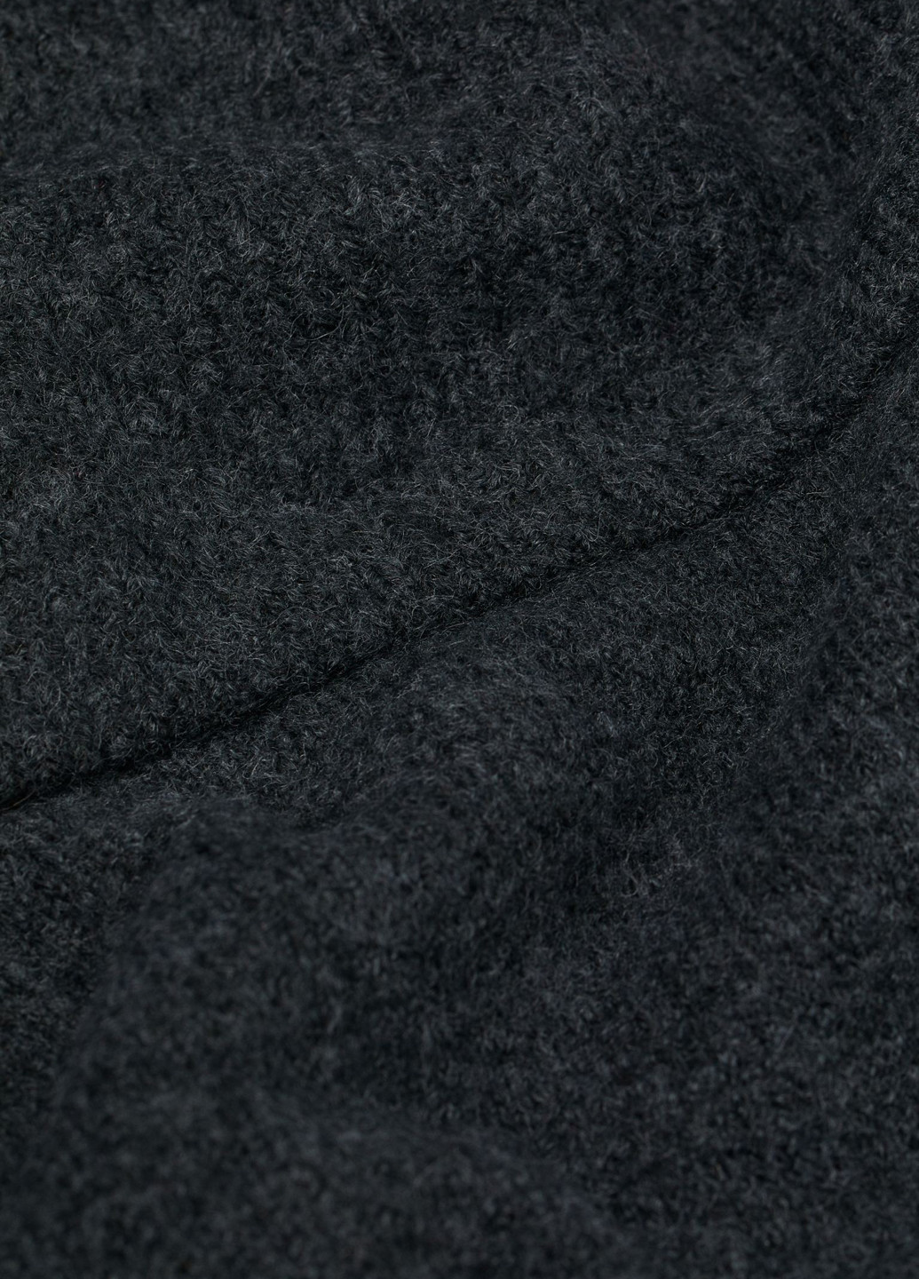 Темно-сірий зимовий джемпер зимовий H&M