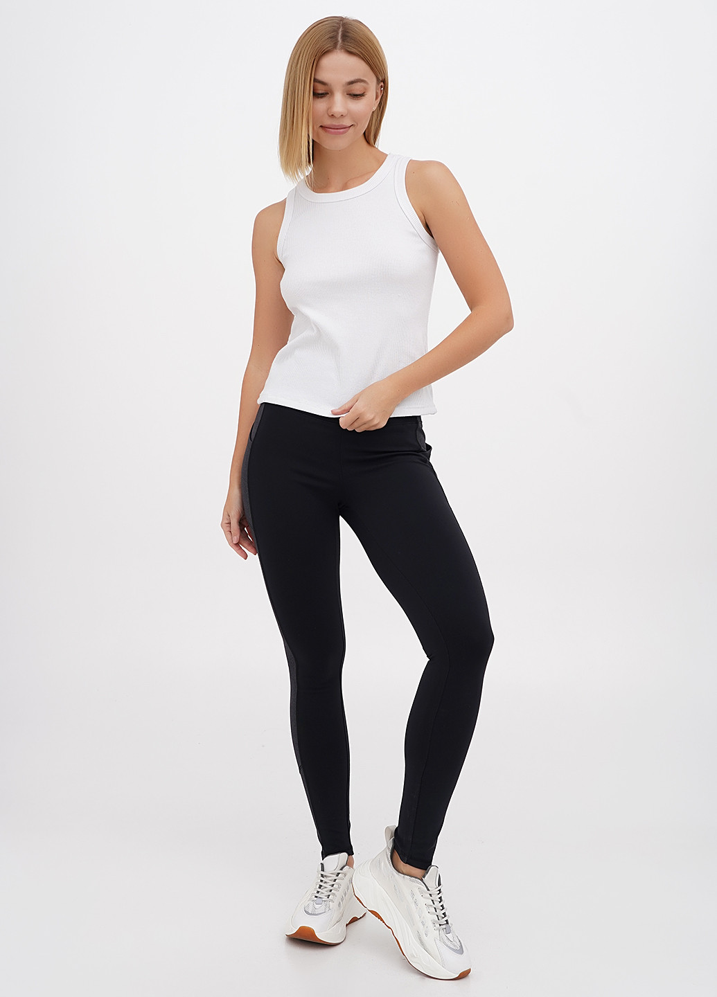 Черные демисезонные леггинсы Talbots