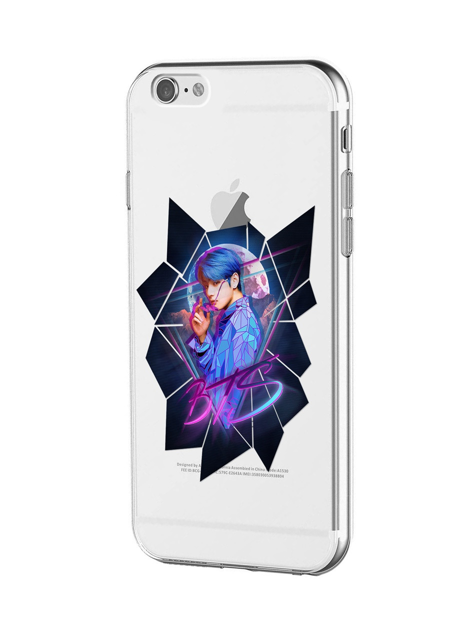 Чехол силиконовый Apple Iphone 6 БТС (BTS) (6937-1067) MobiPrint (219356809)
