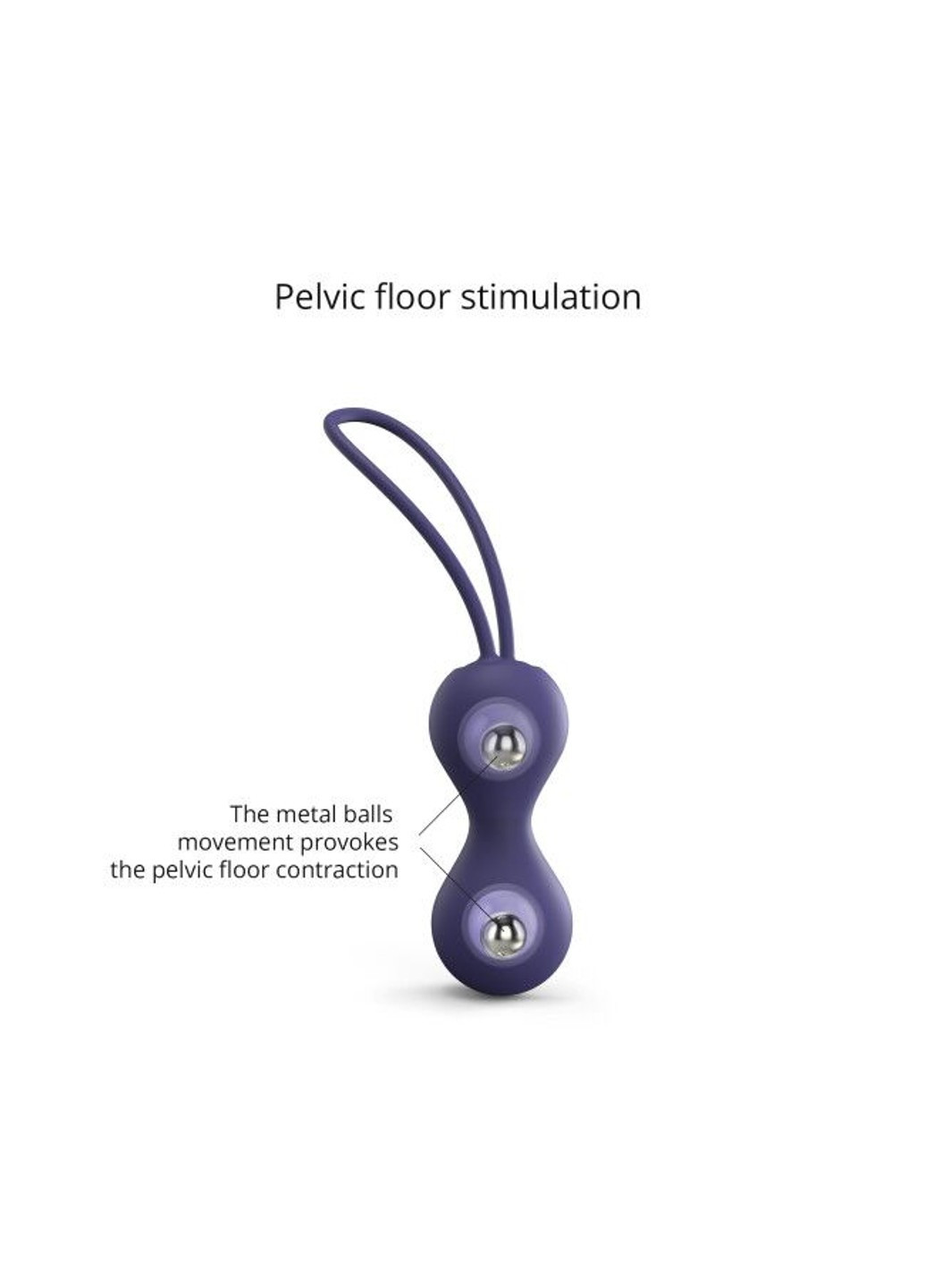 Вагінальні кульки JOIA - MIDNIGHT INDIGO Love To Love (254885458)