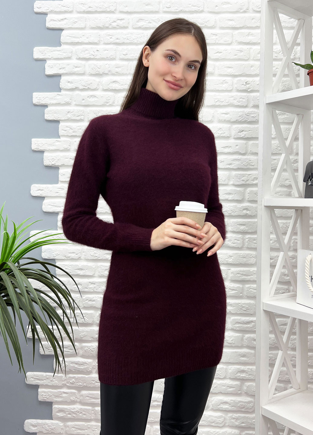 Ангоровый свитер-туника Fashion Girl cosh (256240300)