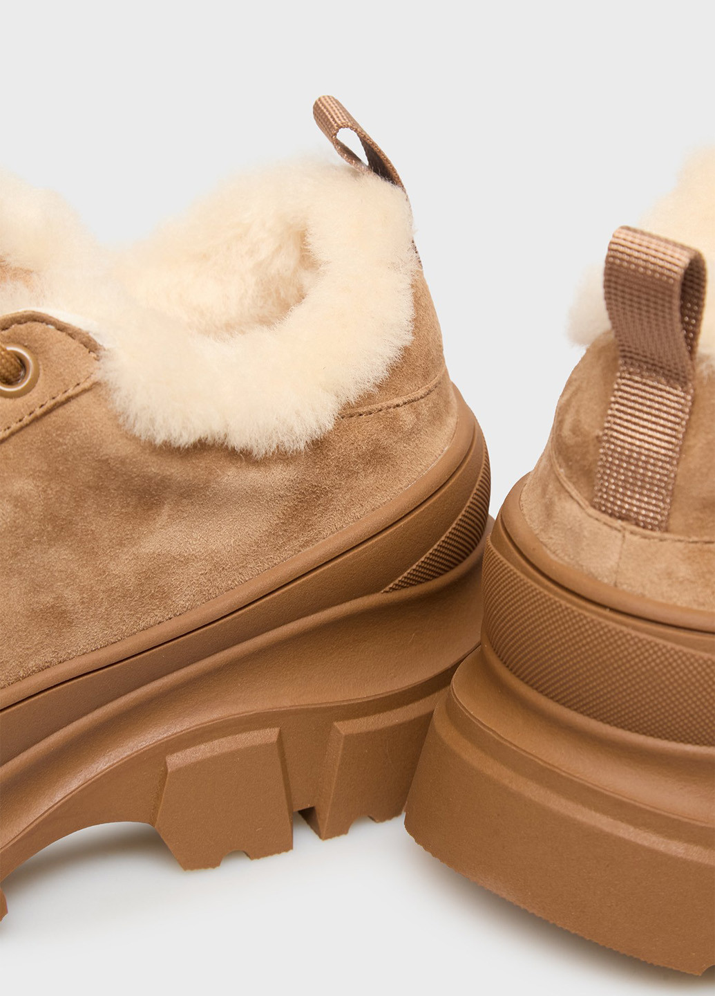 Кроссовки PRPY коричневые зима (366302509)