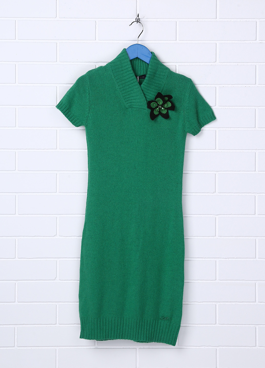Зелёное платье Miss Blumarine (76201061)