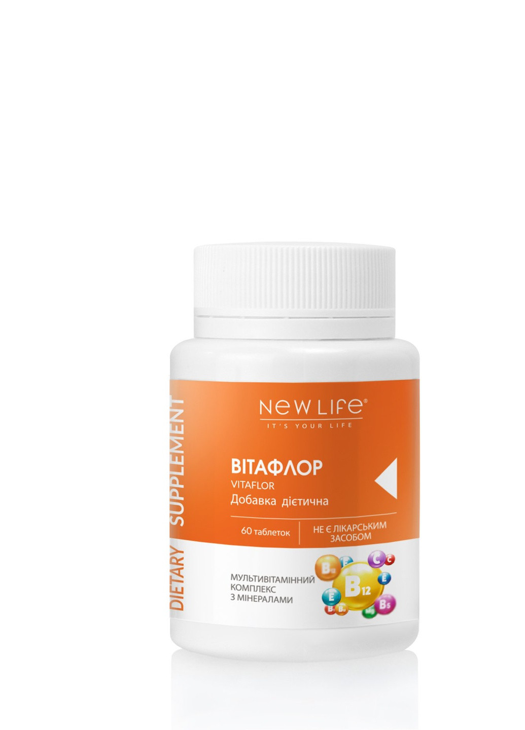 Диетическая добавка Витафлор - витамины, макро- и микроэлементы для повышения устойчивости организма к инфекциям, 60 таблеток New LIFE (253251068)