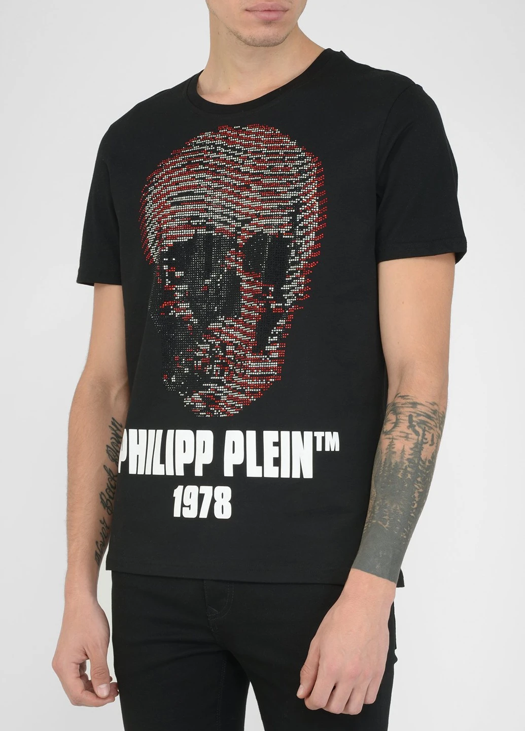 Чорна футболка Philipp Plein