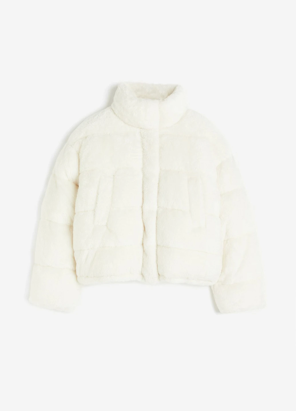 Молочна демісезонна куртка H&M