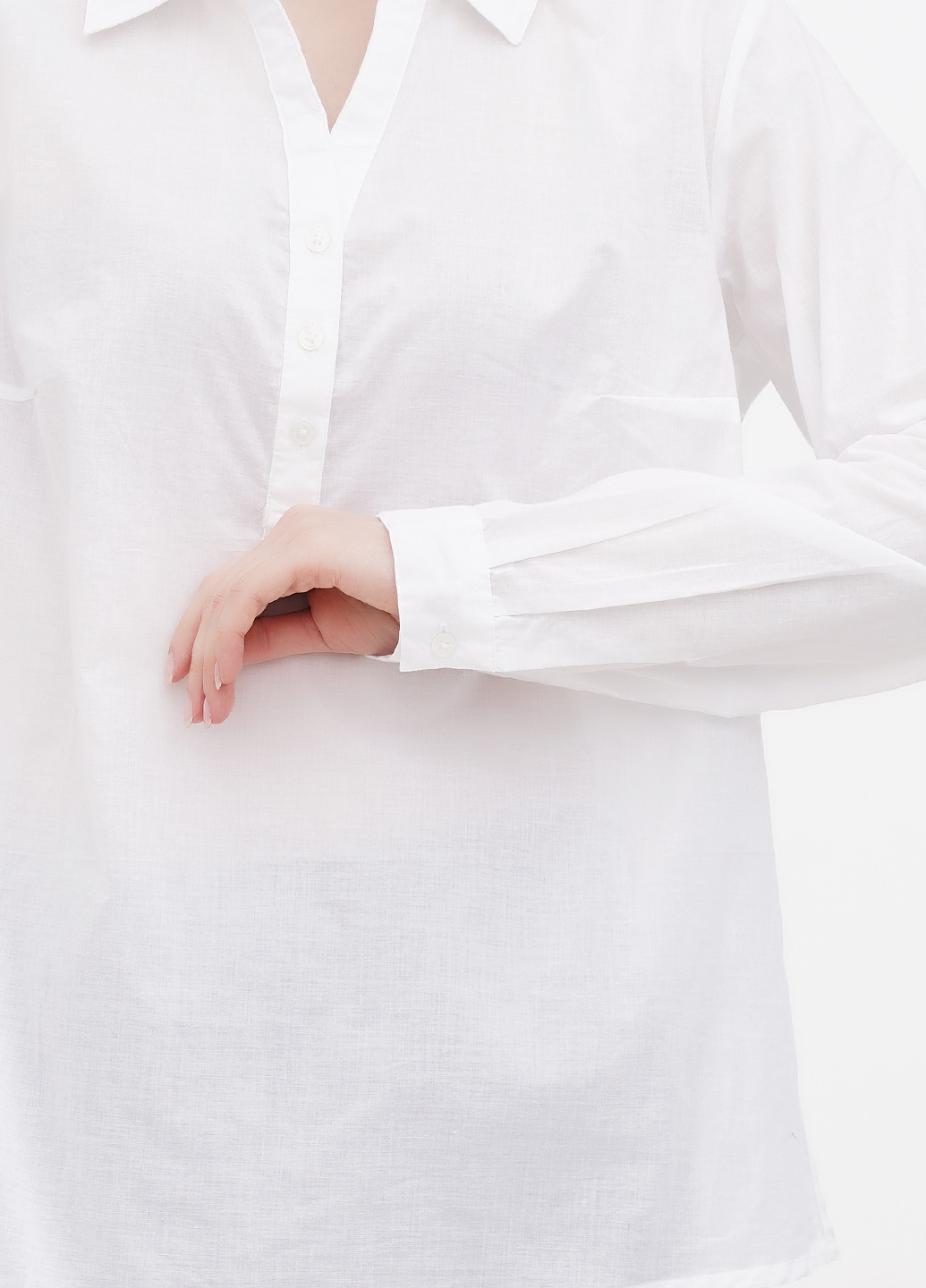 Белая блуза Minus