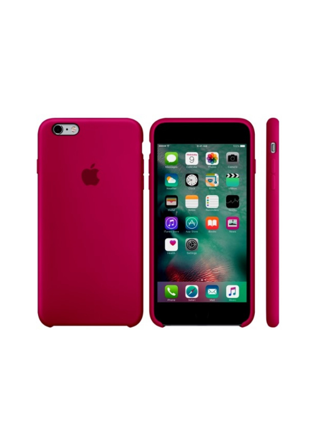 Чехол Silicone Case для iPhone 6+/6s+ rose red ARM (245963861)