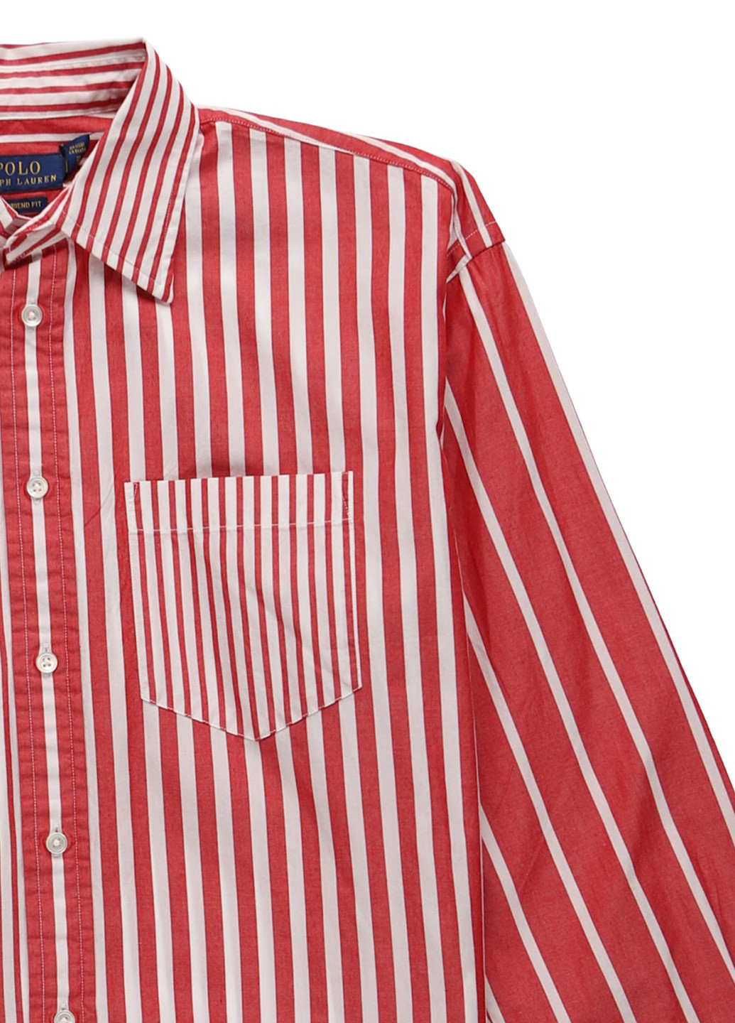 Цветная кэжуал рубашка в полоску Ralph Lauren