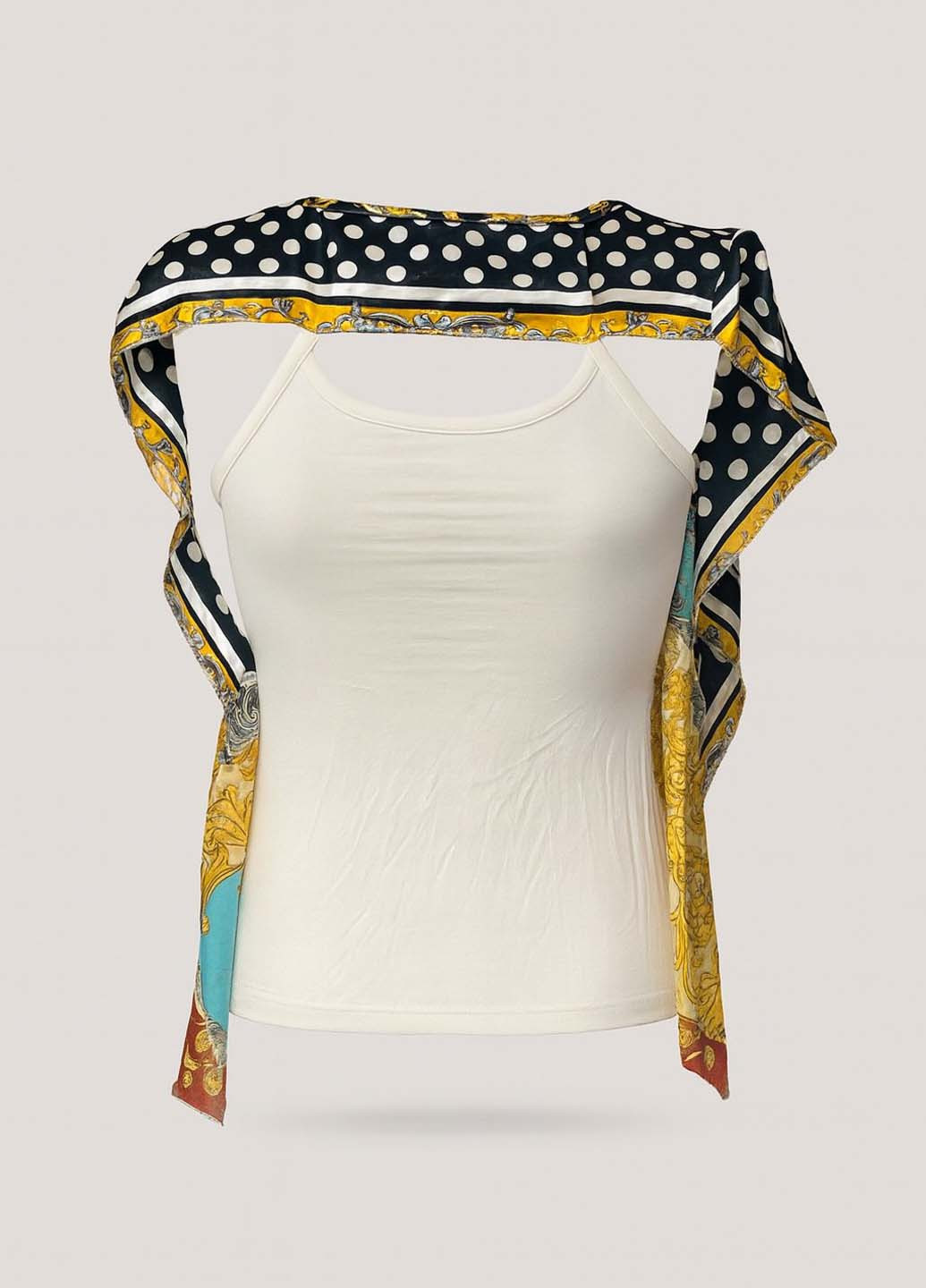 Комбінована блуза Sassofono