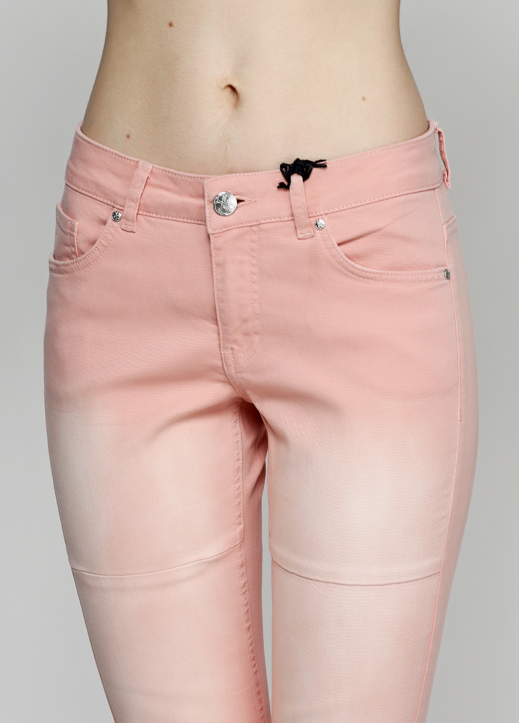 Розовые кэжуал летние зауженные брюки Madoc
