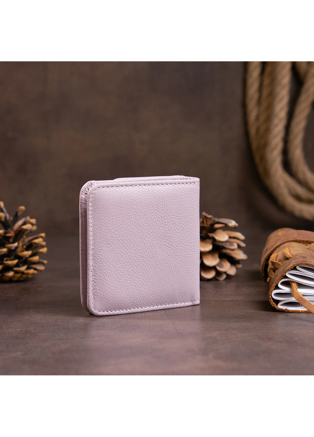Жіночий шкіряний гаманець 9,5х9х1 см st leather (252133824)