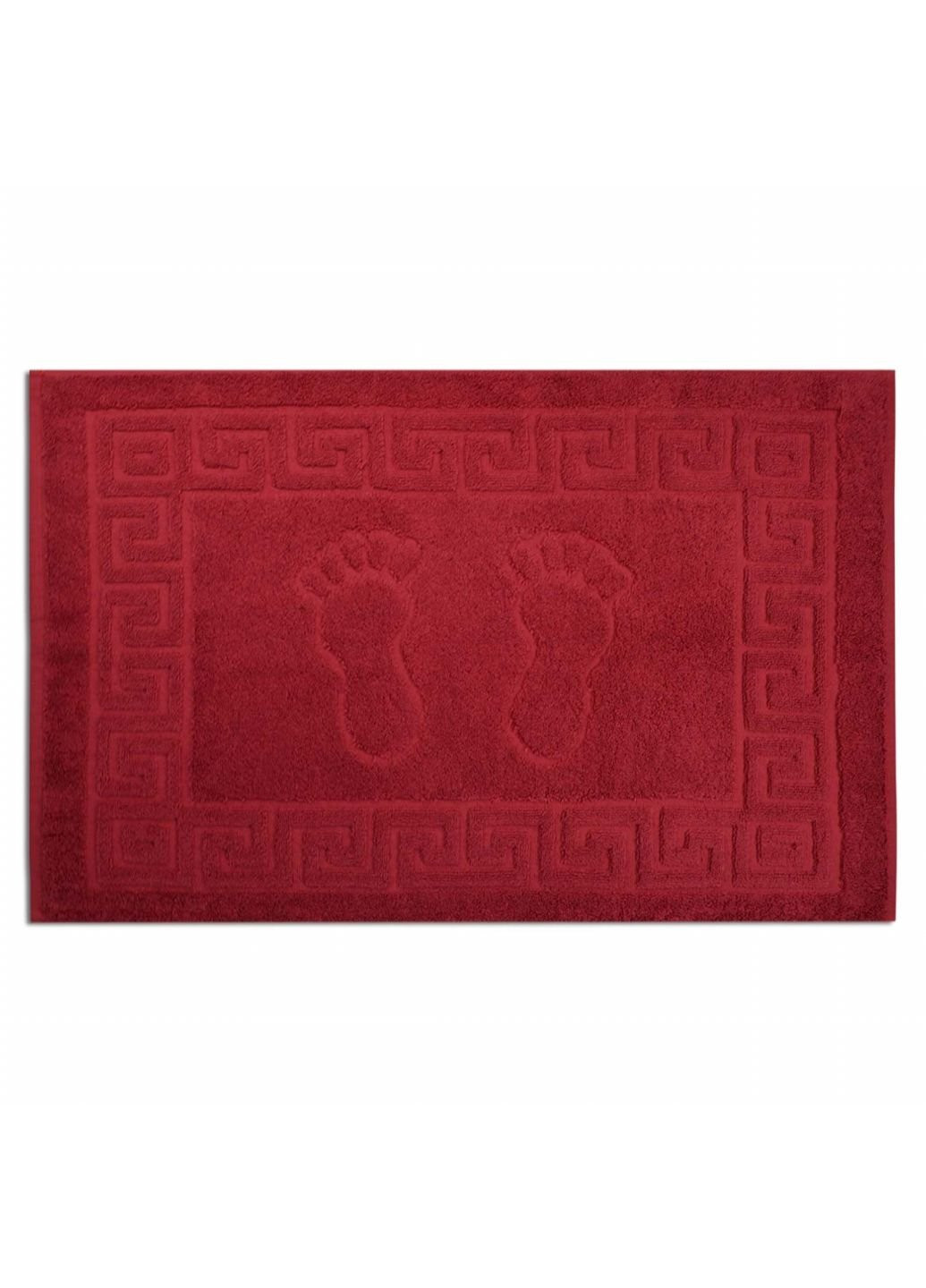 Home Line полотенце махровое (коврик) ножки красный 50х70 см (135806) красный производство - Азербайджан