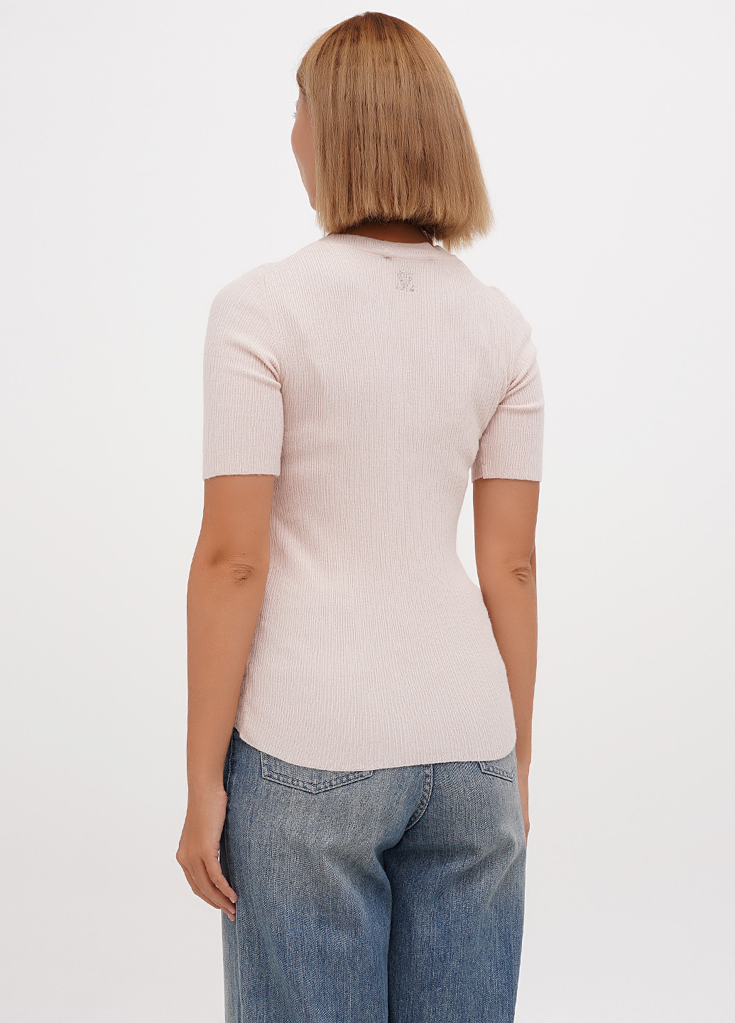 Пудровий літній джемпер джемпер Sassofono