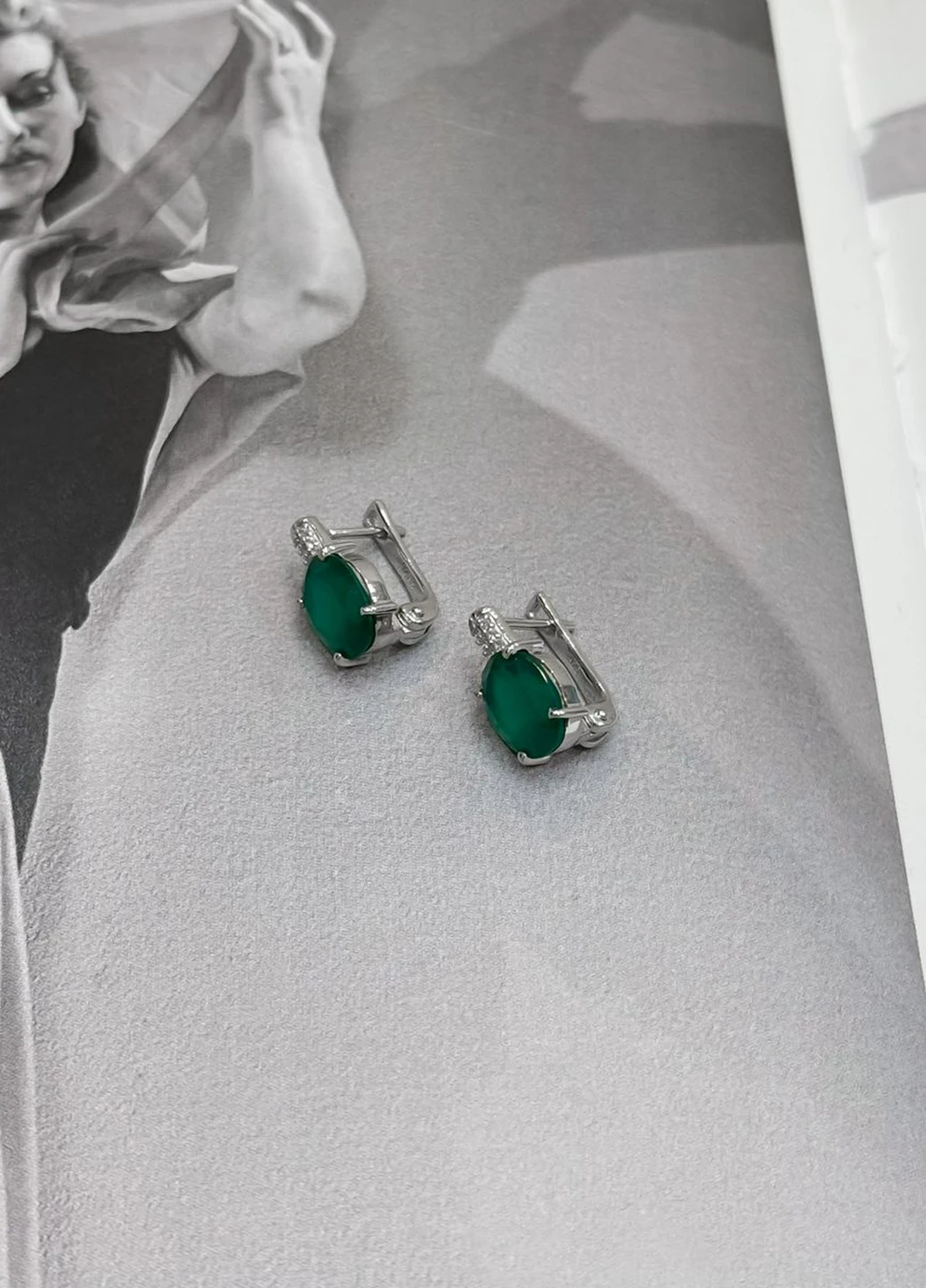 Сережки Silver Flame (307258635)