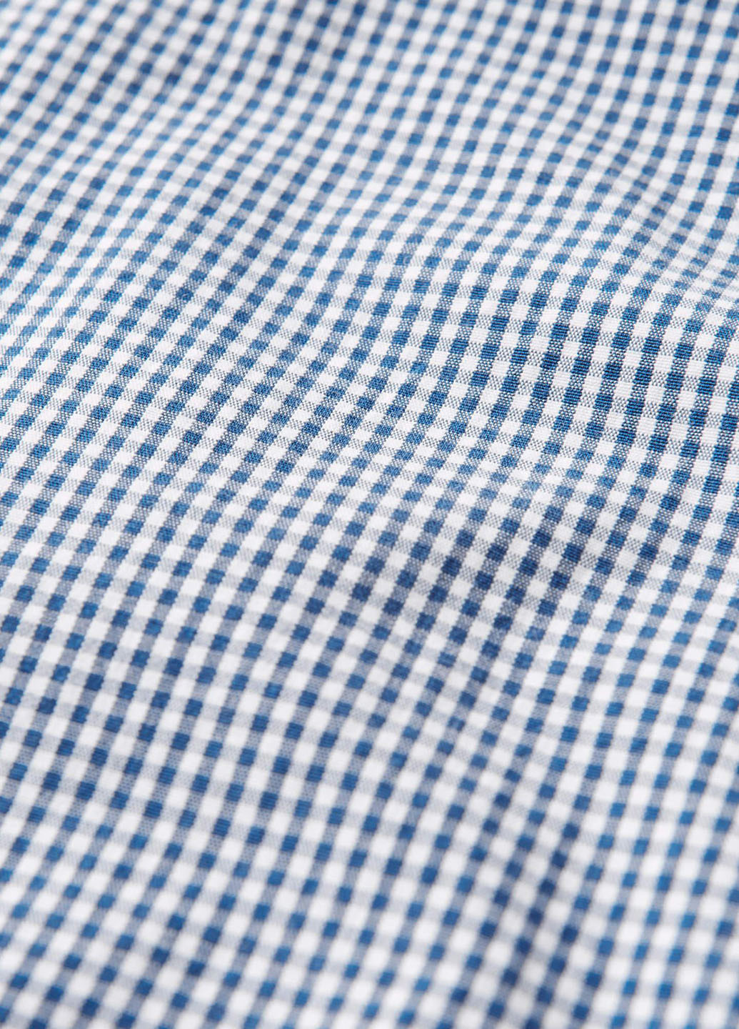 Синяя кэжуал рубашка в клетку Abercrombie & Fitch