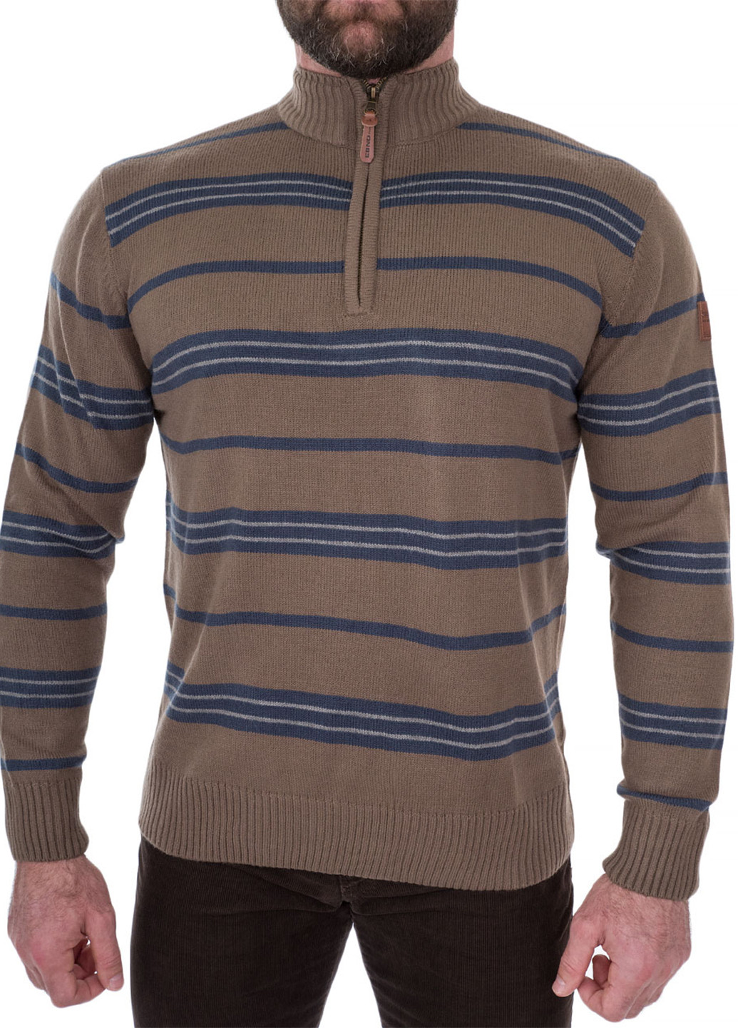 Светло-коричневый демисезонный свитер E-Bound