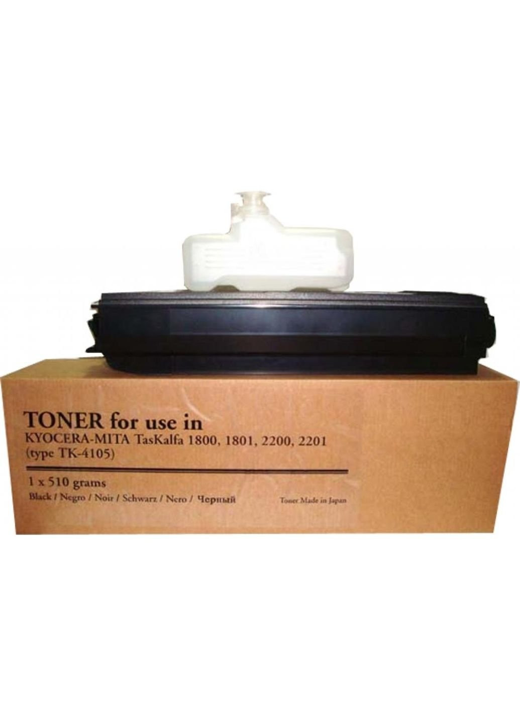 Тонер-картридж 1 (PY444Y.611) Tomoegawa kyocera tk-4105 (510г) taskalfa 1800/1801/2200/220 (247616118)