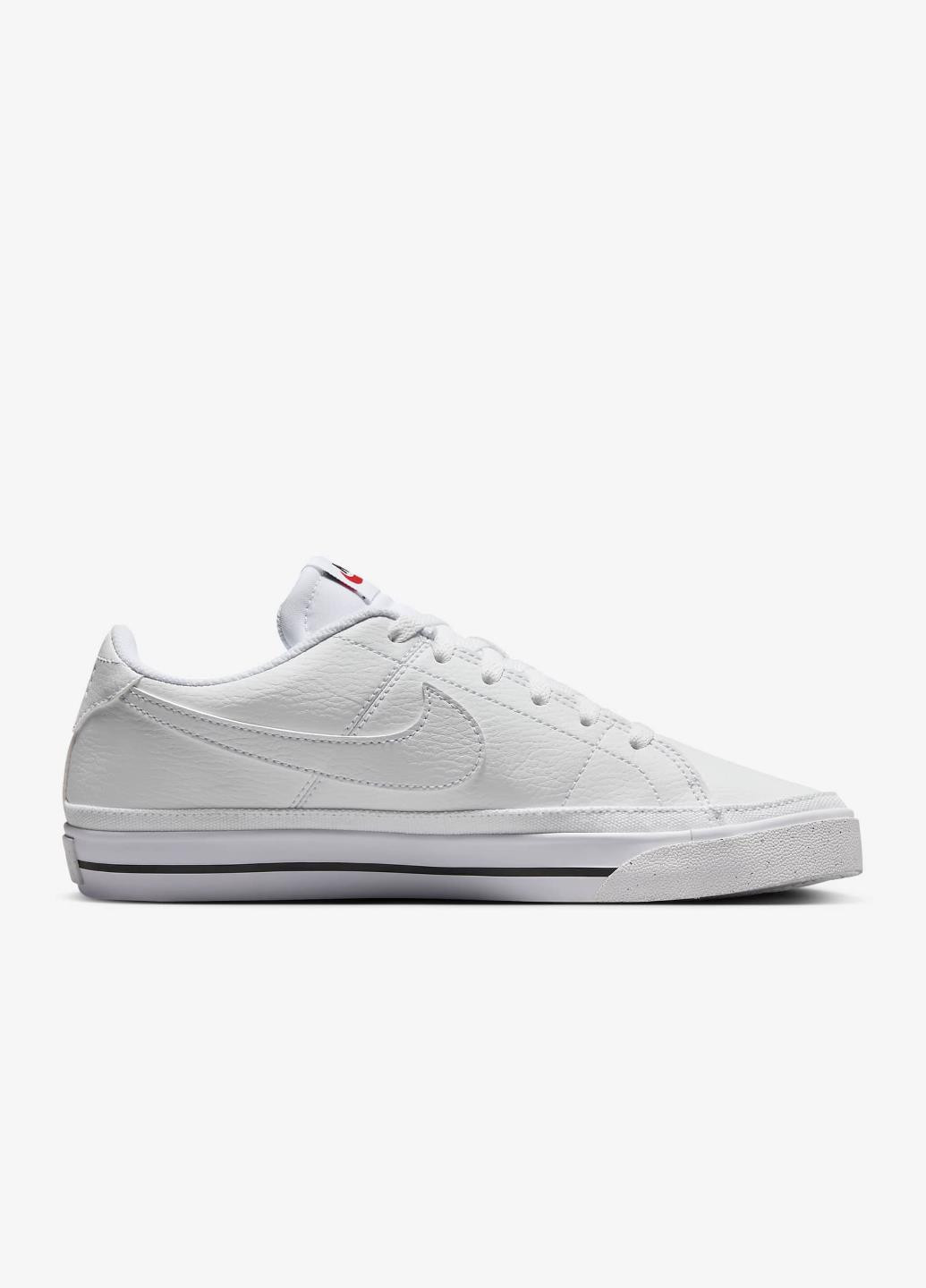Кроссовки DH3161-101 Nike Court Legacy Next Nature белые демисезоны (317279500)