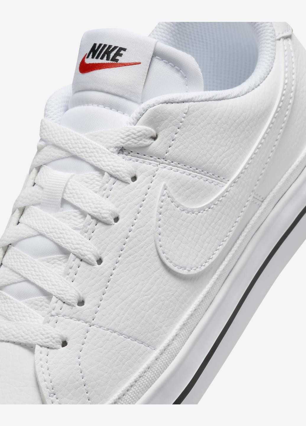 Кроссовки DH3161-101 Nike Court Legacy Next Nature белые демисезоны (317279500)