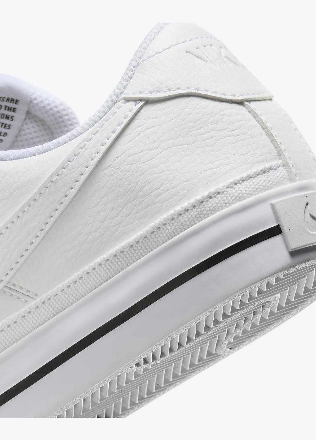 Кроссовки DH3161-101 Nike Court Legacy Next Nature белые демисезоны (317279500)