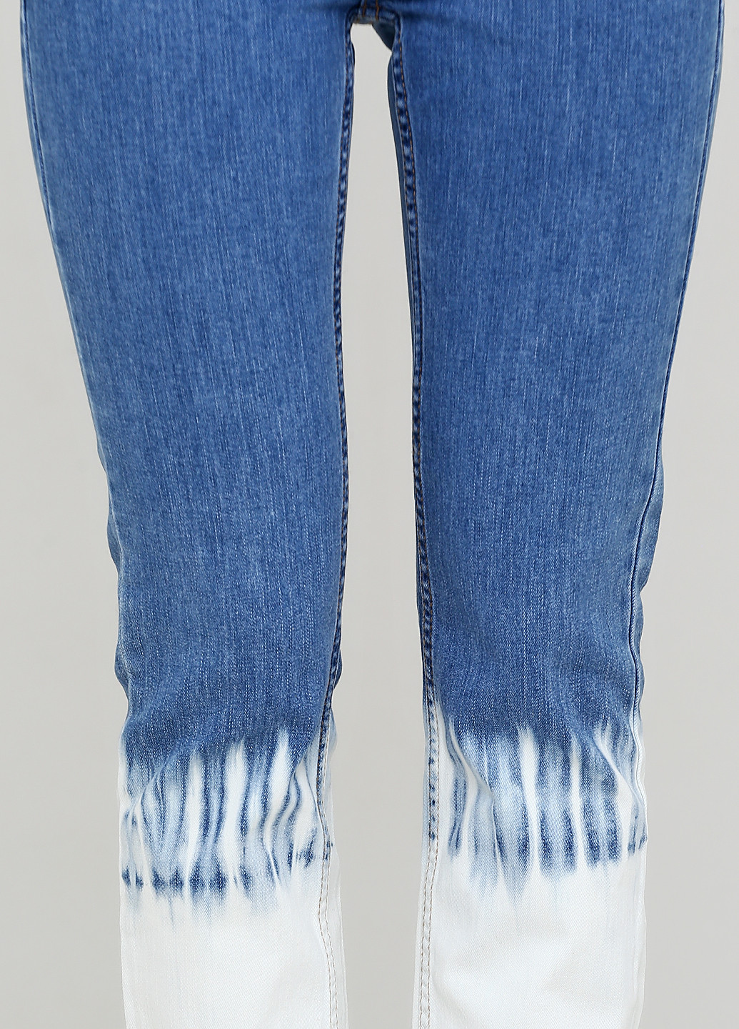Джинси Mango завужені градієнти блакитні джинсові бавовна