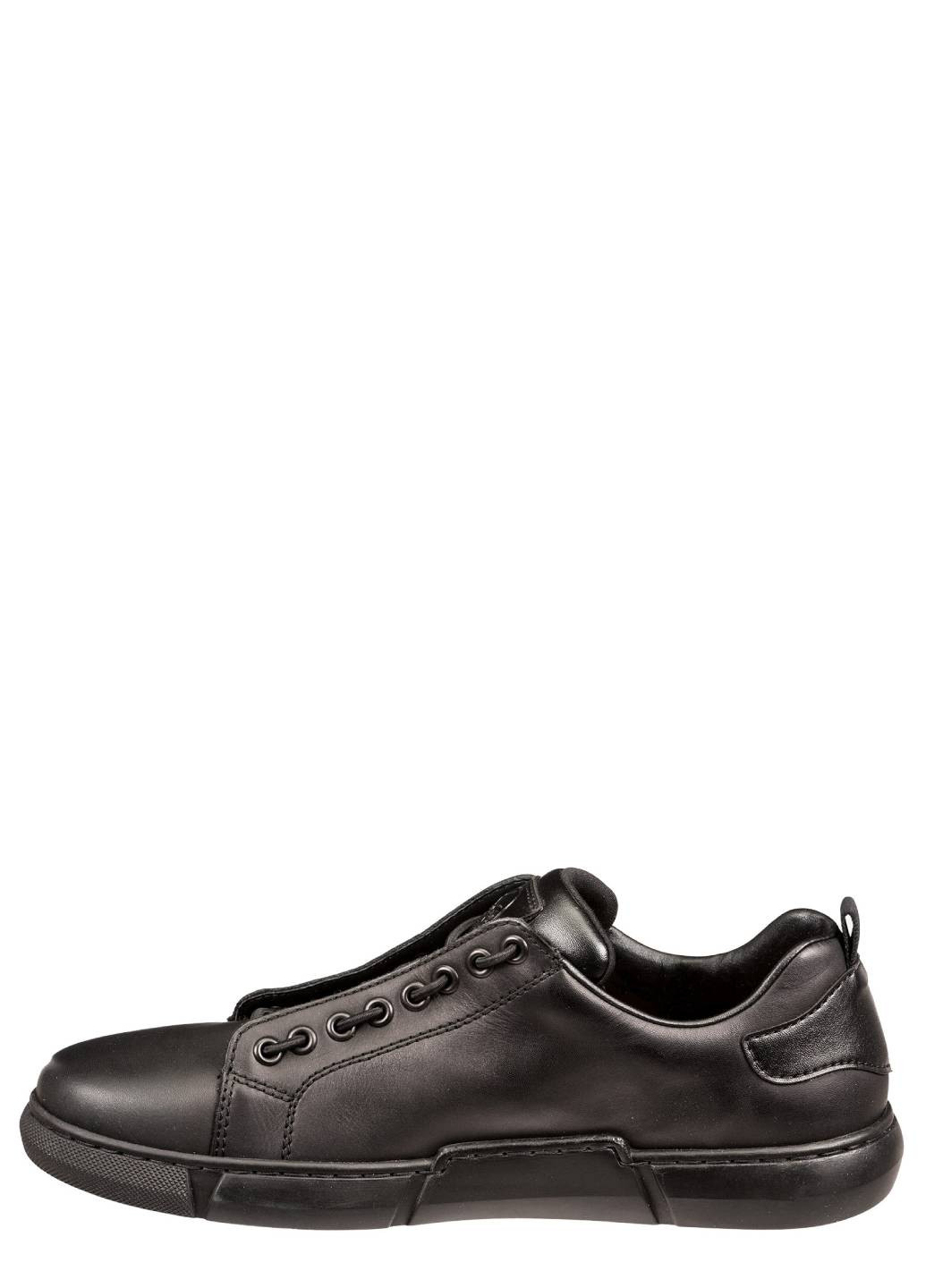 Черные кэжуал полуботинки мужские Rieker на шнурках